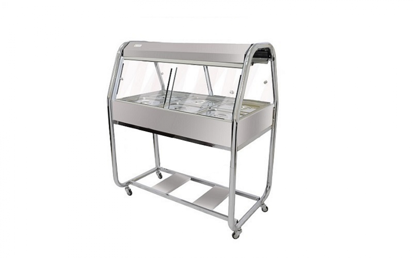 Estufa Buffet Reflex Aquecimento Inox Venâncio 6 Cubas EA6RIC